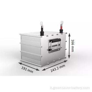 Batteria al litio 12V105AH con 5000 cicli di vita